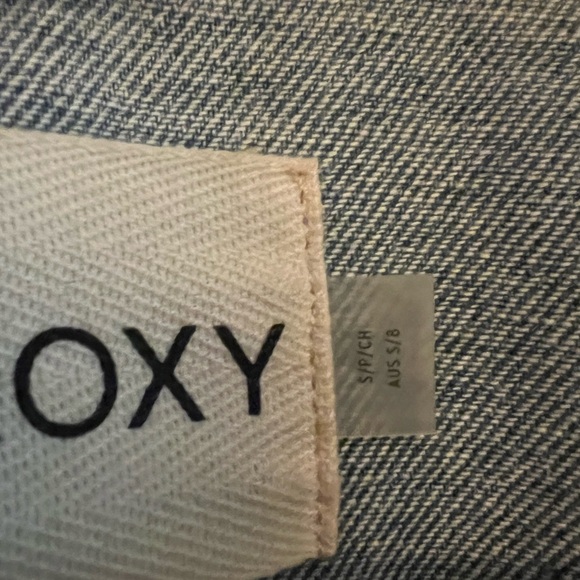 Roxy Denim Jacket SMALL - Picture 4 of 4